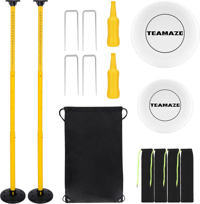 Set disco volador ajustable botella patio