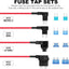Kit cable cámara salpicadero 12V-24V a 5V con 4 fusibles