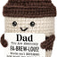 Taza café ganchillo regalo papá cumpleaños San Valentín