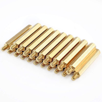 20 Espaciadores Hexagonales M4 Latón Separador PCB