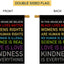 Bandera doble cara In This House We Believe 28x40"