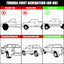 Conjunto luz trasera comp Toyota Tundra 4 puertas doble