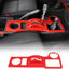 Cubierta panel caja cambios ABS Toyota FJ Cruiser 07-22 rojo