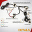 Kit arnés 12V 40A interruptor roca fusible luces LED camión