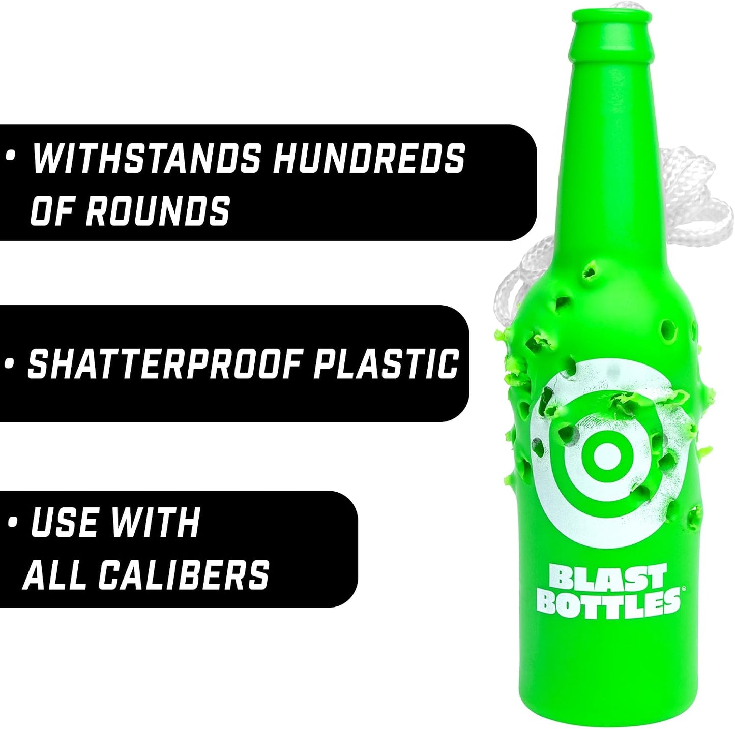 Blast Bottles 3 o 6 Pzas Botellas Resistentes Tiro Cuerda
