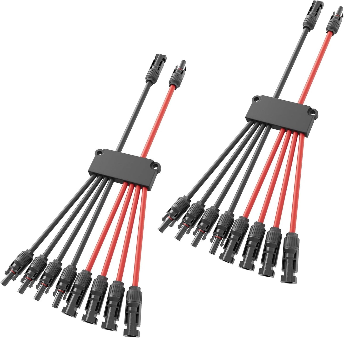 Conector panel solar 8 a 2 en Y impermeable kit