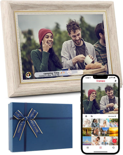 Marco digital 10.1pulg WiFi 32GB HD IPS tactil Frameo