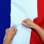 Bandera Francia 3x5ft 3 capas resistente rasgaduras