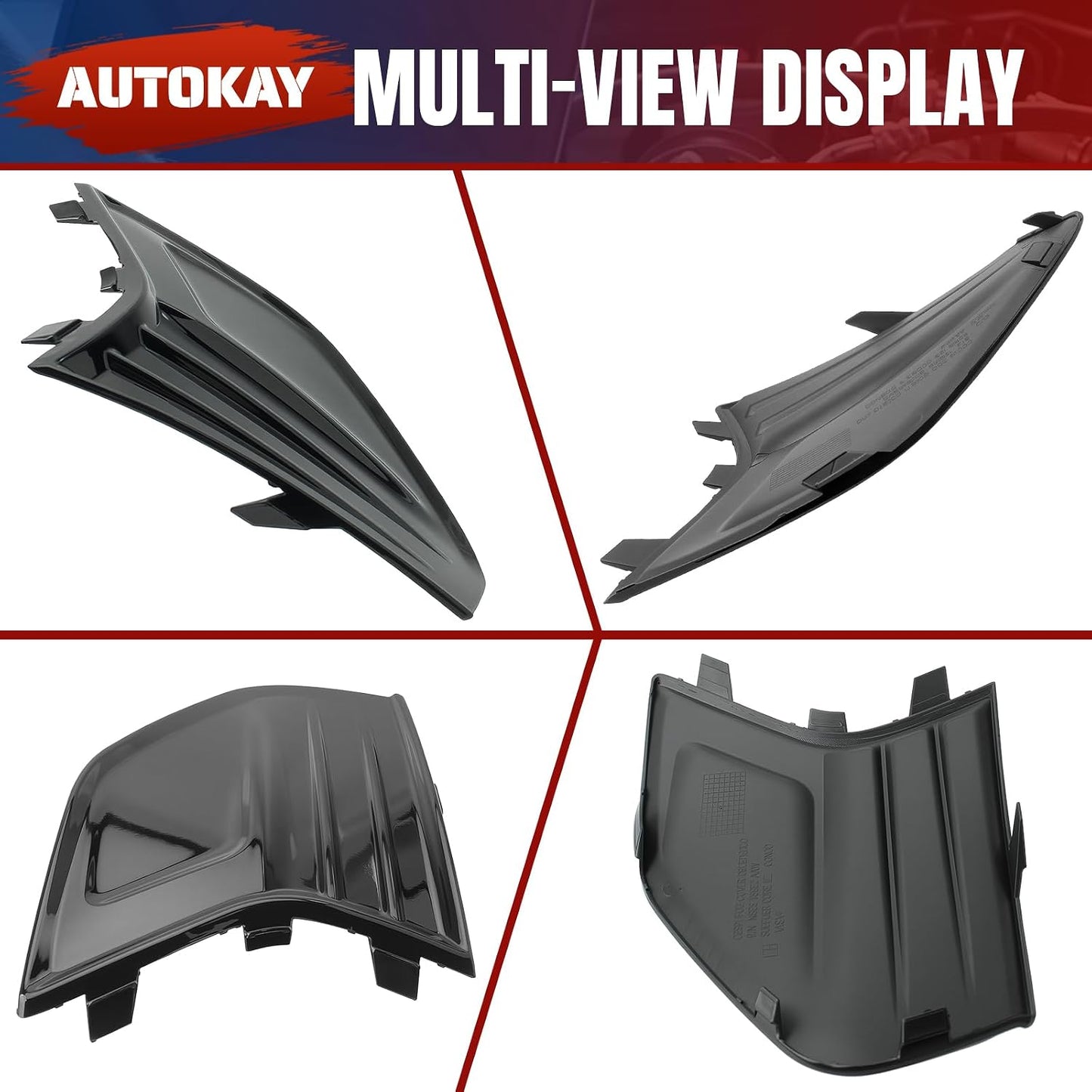Set cubiertas luz antiniebla Ford Fusion 19-20