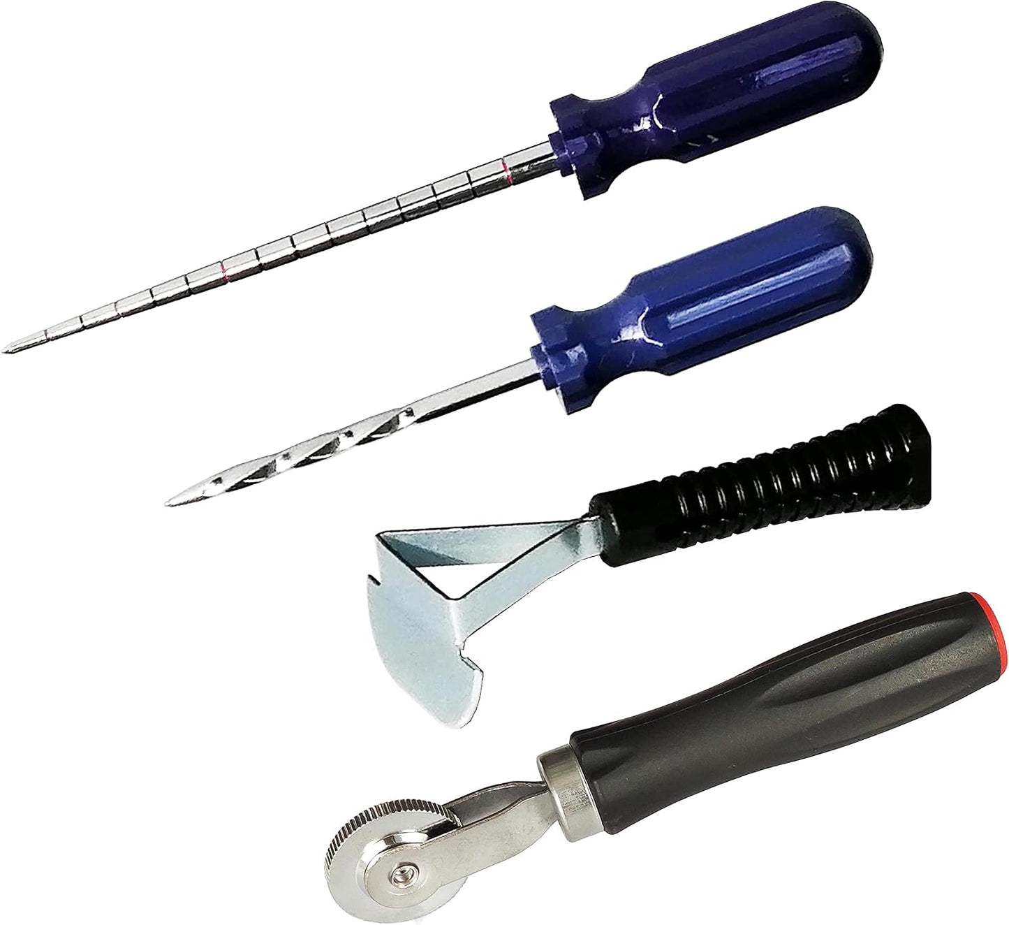 Kit herramientas reparación neumáticos raspador sonda