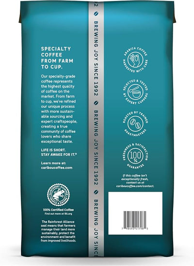 Café Caribou tueste medio molido bolsa 20oz pack 2