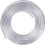 Tubo metal 1/4 od aluminio espiral 25pies