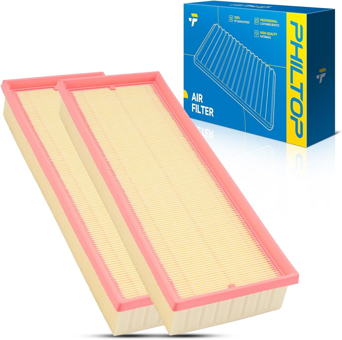Filtro aire motor CA8768 2 Pzas Mercedes Clase C