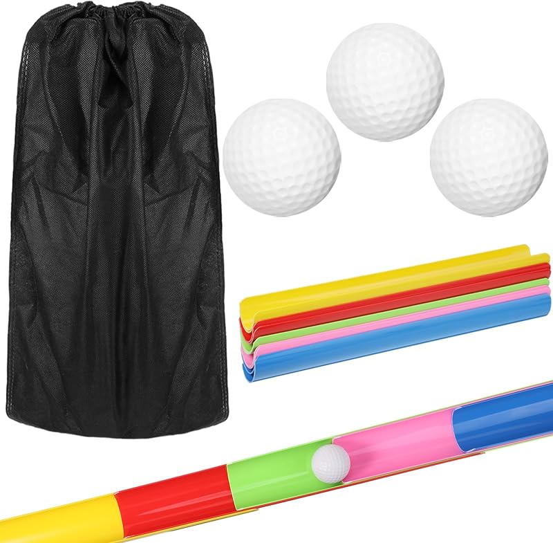 Set trabajo equipo pelotas golf bolsas almacenamiento