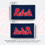 Bandera Ole Miss Rebels 3x5ft tela poliéster duradera