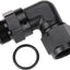 Adaptador 10AN acampanada giratoria aluminio negro