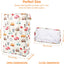 Cesta ropa sucia delgada plegable 48l con asas