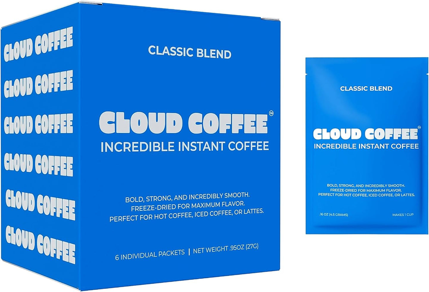 Café instantáneo clásico liofilizado 6 paquetes