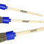 Set 3 cepillos detalle coche cerdas suaves