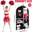 Bolsa ropa Cheer 40" impermeable 5 bolsillos cremallera