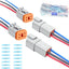 Kit 2 Conectores Deutsch DT 4 Vías 16 AWG Impermeable