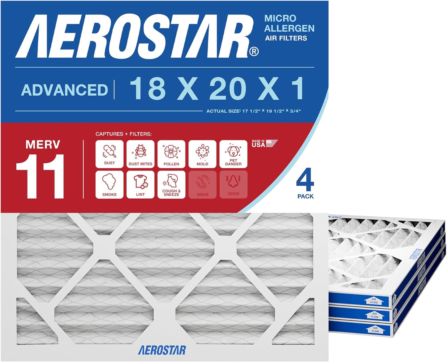 Filtro de Aire Plisado MERV 11 para Ventilación Eficiente