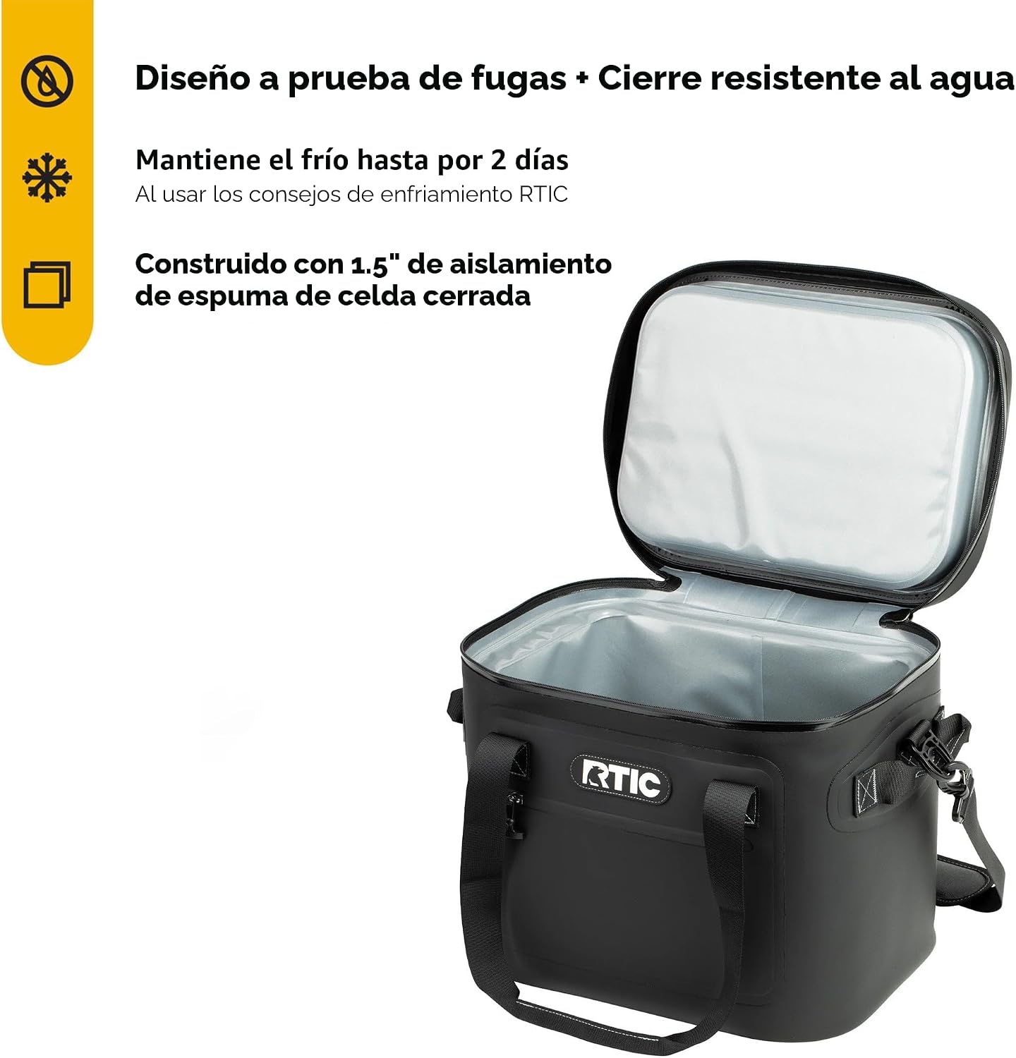 Enfriador portátil para 30 latas flotante hielera