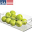 Contenedor apilable transparente para cocina y despensa