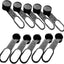 Adaptador propano universal con tapa antipolvo 1.32pulg 10pzas