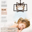 Ventilador techo estilo granja rústico con luz y control