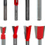 Set 8 Pzas Brocas Incra Jig 1/4 Vástago 96-100