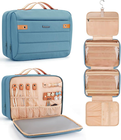 Neceser colgante mujer organiz. cosméticos impermeable viaje