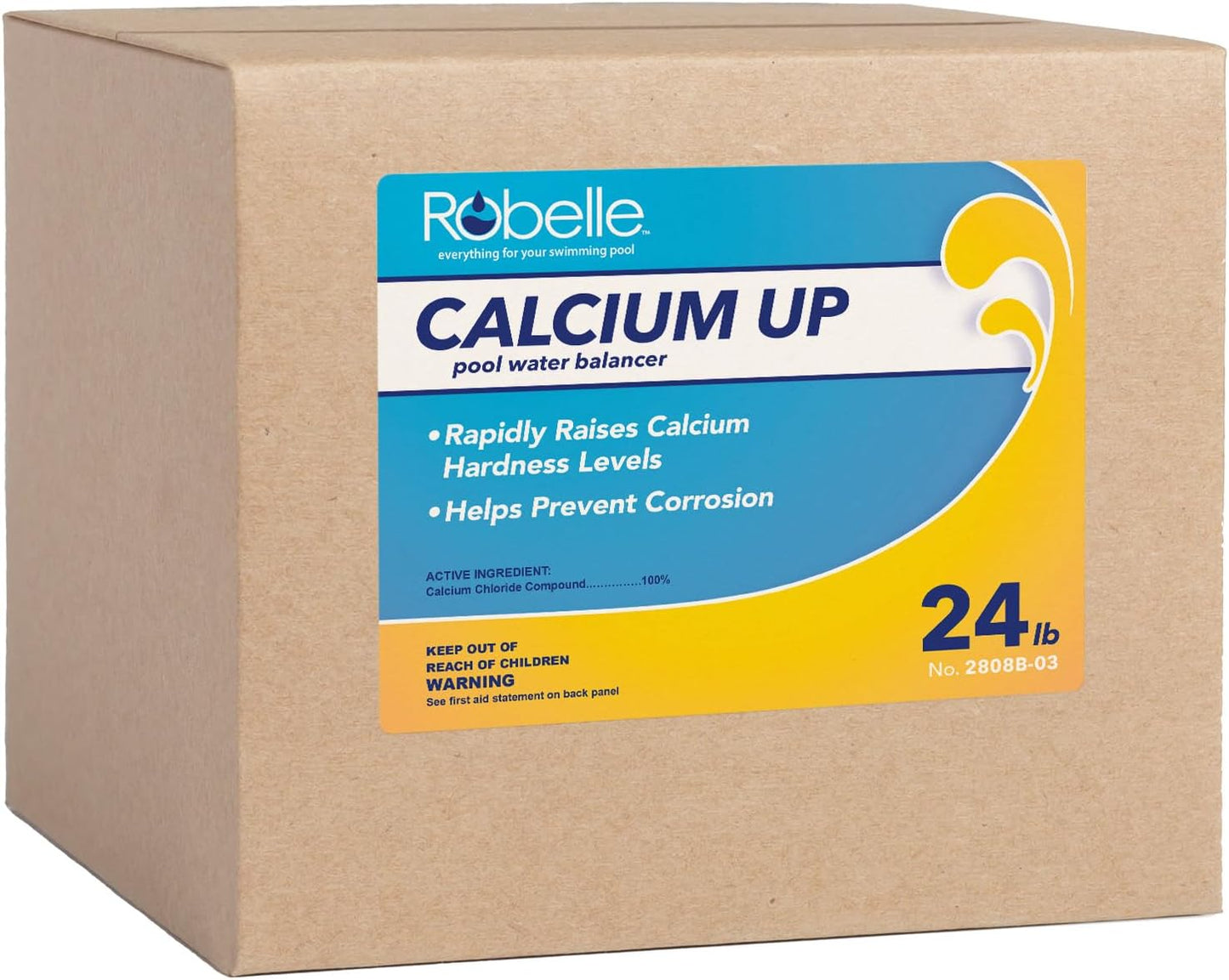 Calcio para piscina 24lb aumento dureza
