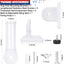 Soporte bandera metal resistente ajustable para casa