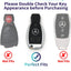 Funda TPU llave Mercedes compatible CLS CLK AMG ML azul
