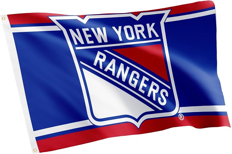 Bandera New York Rangers 3x5ft poliéster interiores