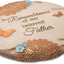 Piedra conmemorativa jardín 10" amado padre