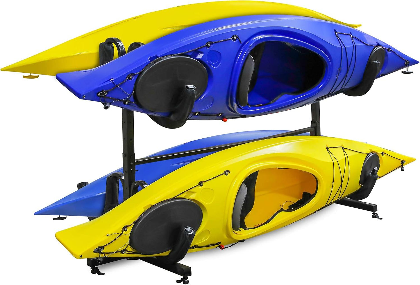 Soporte kayak independiente para 4 SUP canoa y tabla remo