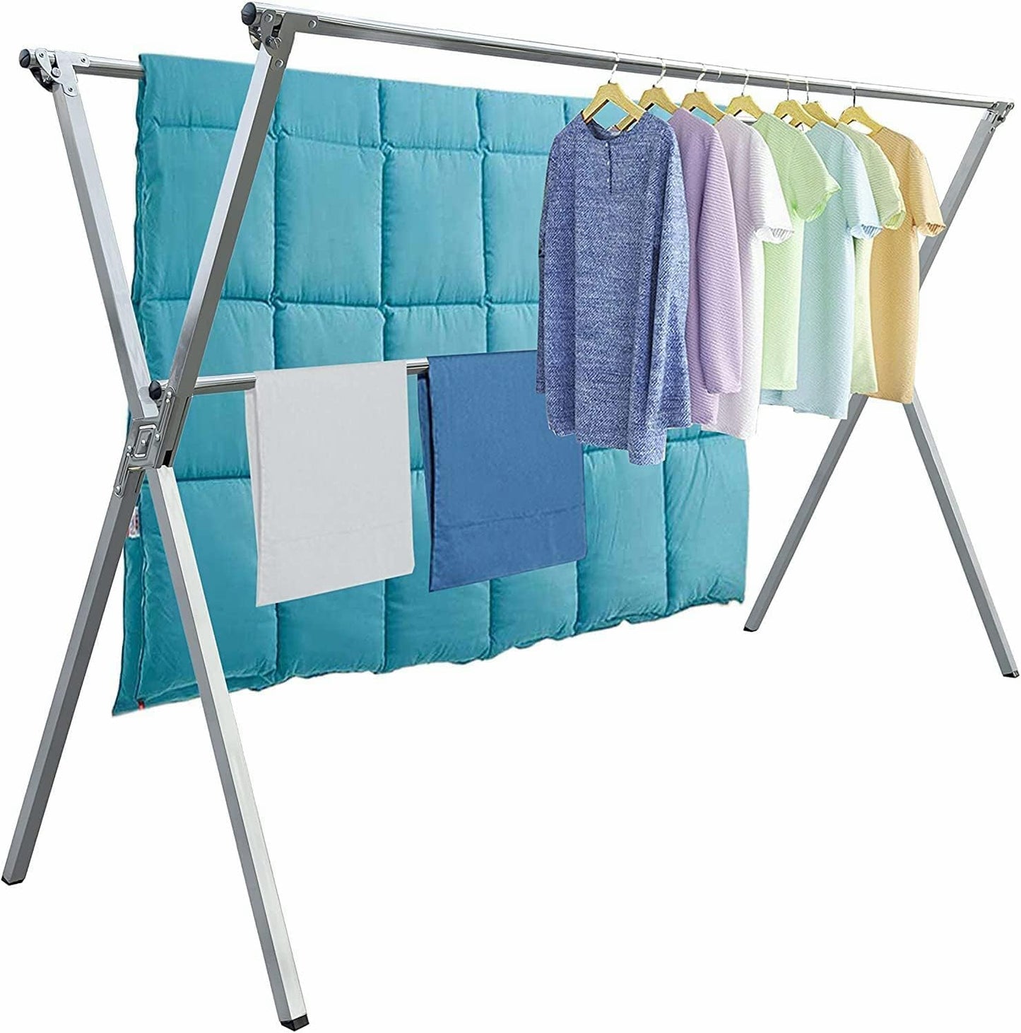Tendedero secado ropa acero inox 82" ajustable exteriores