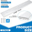 2 Pzas Umbral Puerta Aluminio 5x1/4x72pulg Plano Comercial