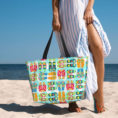 Bolso playa impermeable a prueba de arena para mujer