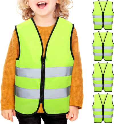 Chaleco reflectante seguridad niños ciclismo correr esquí