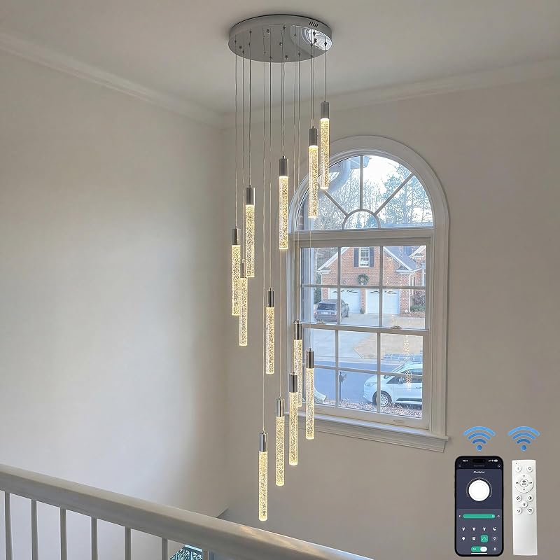 Lámpara techo empotrada led regulable 118pulg cromado
