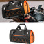 Bolsa lona 50L para motocicleta con bolsillo casco