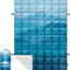 Manta Sherpa cálida plegable 52x75" para viajes y dormir