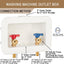 Caja salida lavadora 1/2 pulg con drenaje 2 pulg