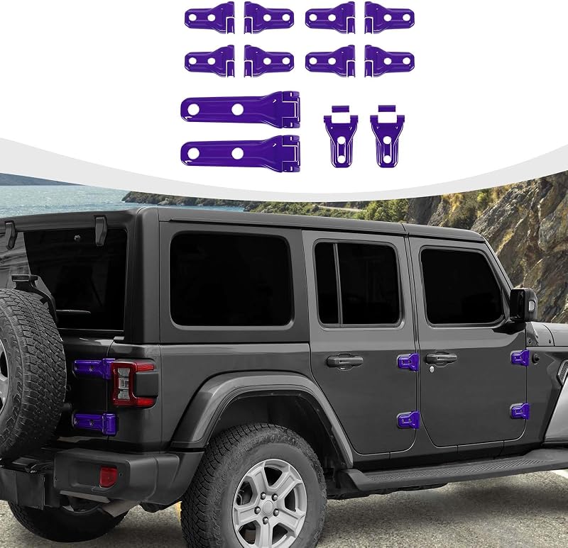 Set 12 Pzas Moldura Puerta Bisagra Capó Neumático Jeep