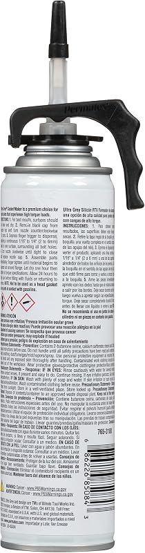 Sellador silicona alto torque 9.5oz resistente vibraciones