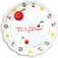 Bandeja decorativa para llaves y joyas con cereza