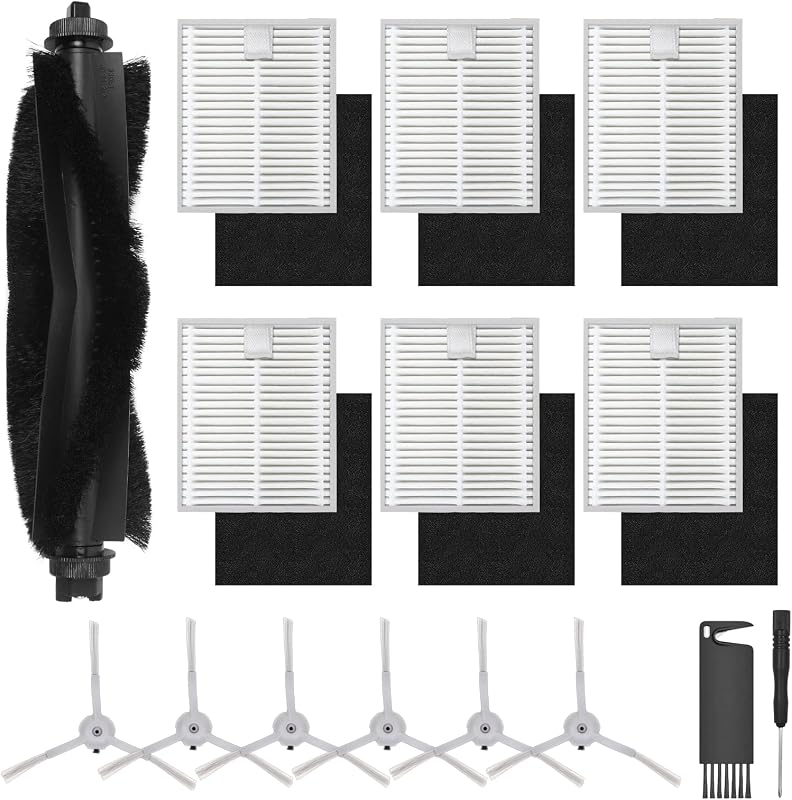 Kit accesorios Eufy L60 6 cepillos laterales 1 cepillo rodillo